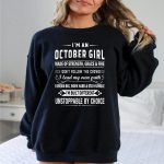 October Girl Unstoppable By Choice – Sweatshirt & Hoodie – Cozy & Soft