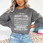 August Girl Unstoppable By Choice – Sweatshirt & Hoodie – Cozy & Soft