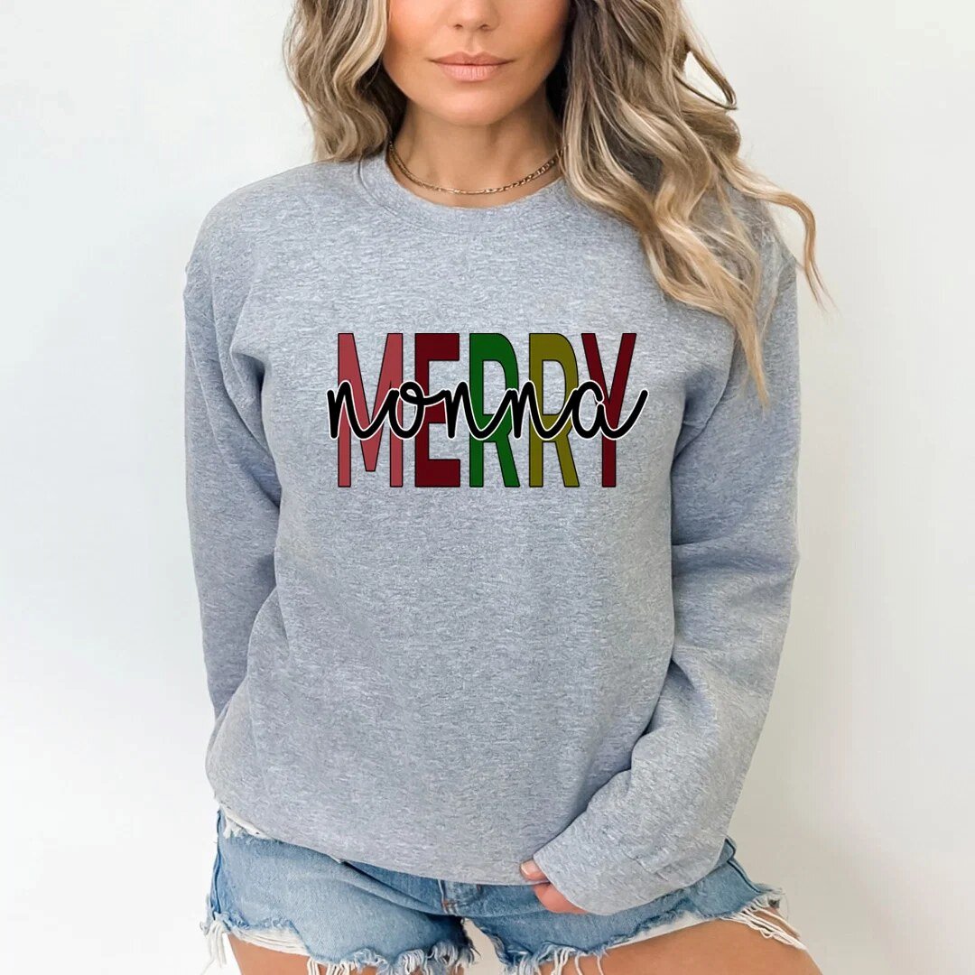 Merry Nonna - Sweatshirt & Hoodie