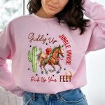 Giddy Up Jingle Horse – Sweatshirt & Hoodie