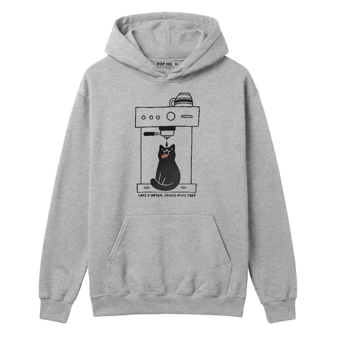 HOODIE / CAFE DABORD SOUCIS PLUS TARD 7 HOODIE / CAFE DABORD SOUCIS PLUS TARD