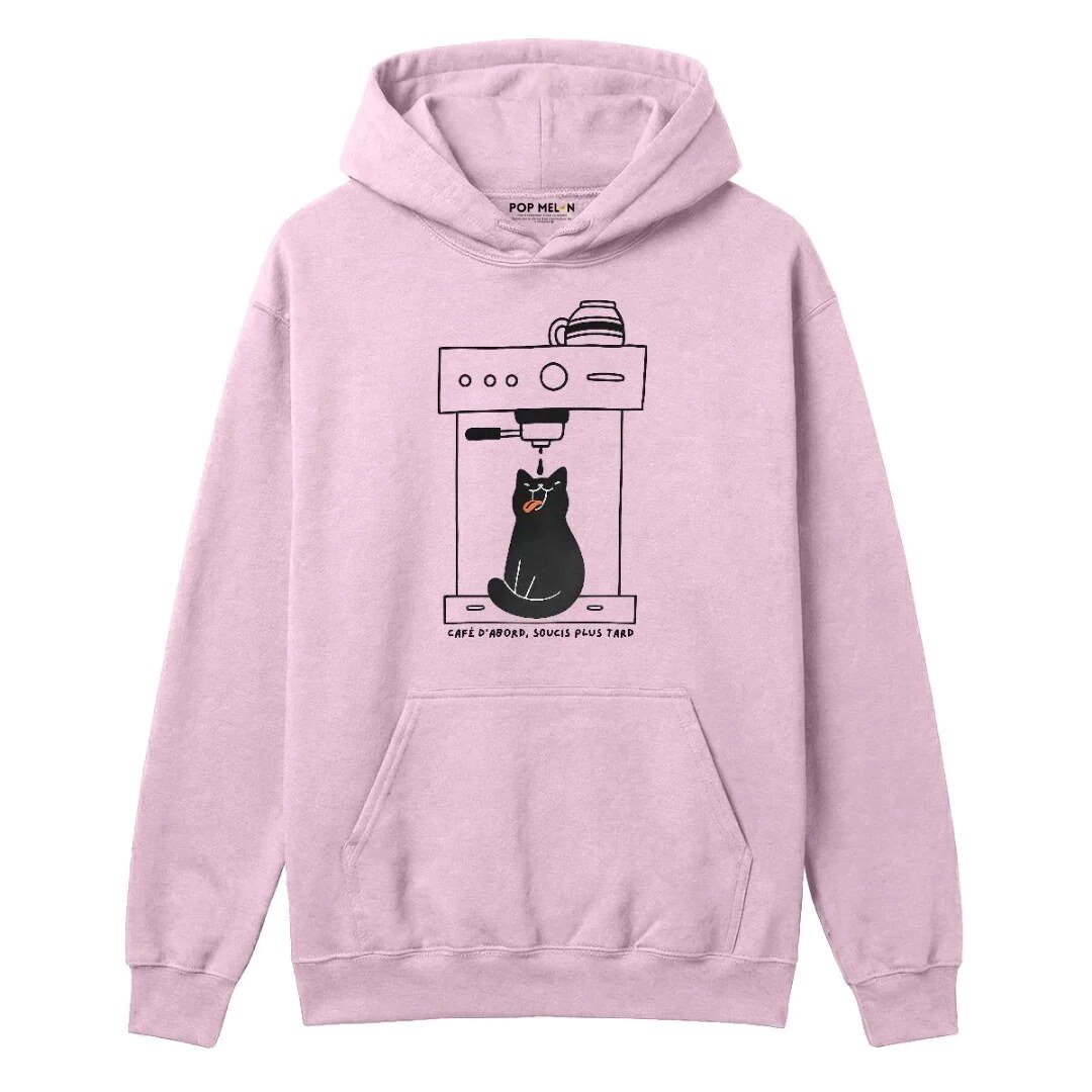 HOODIE / CAFE DABORD SOUCIS PLUS TARD 9 HOODIE / CAFE DABORD SOUCIS PLUS TARD