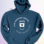 HOODIE CAFE ENSEIGNER REPETER