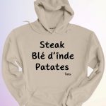 HOODIE STEAK BLE DINDE PATATES