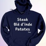 HOODIE STEAK BLE DINDE PATATES