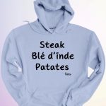 HOODIE STEAK BLE DINDE PATATES