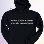 HOODIE / QUEUE DE CHEVAL 1 HOODIE QUEUE DE CHEVAL