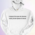 HOODIE QUEUE DE CHEVAL