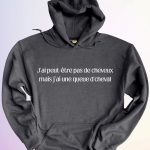 HOODIE QUEUE DE CHEVAL