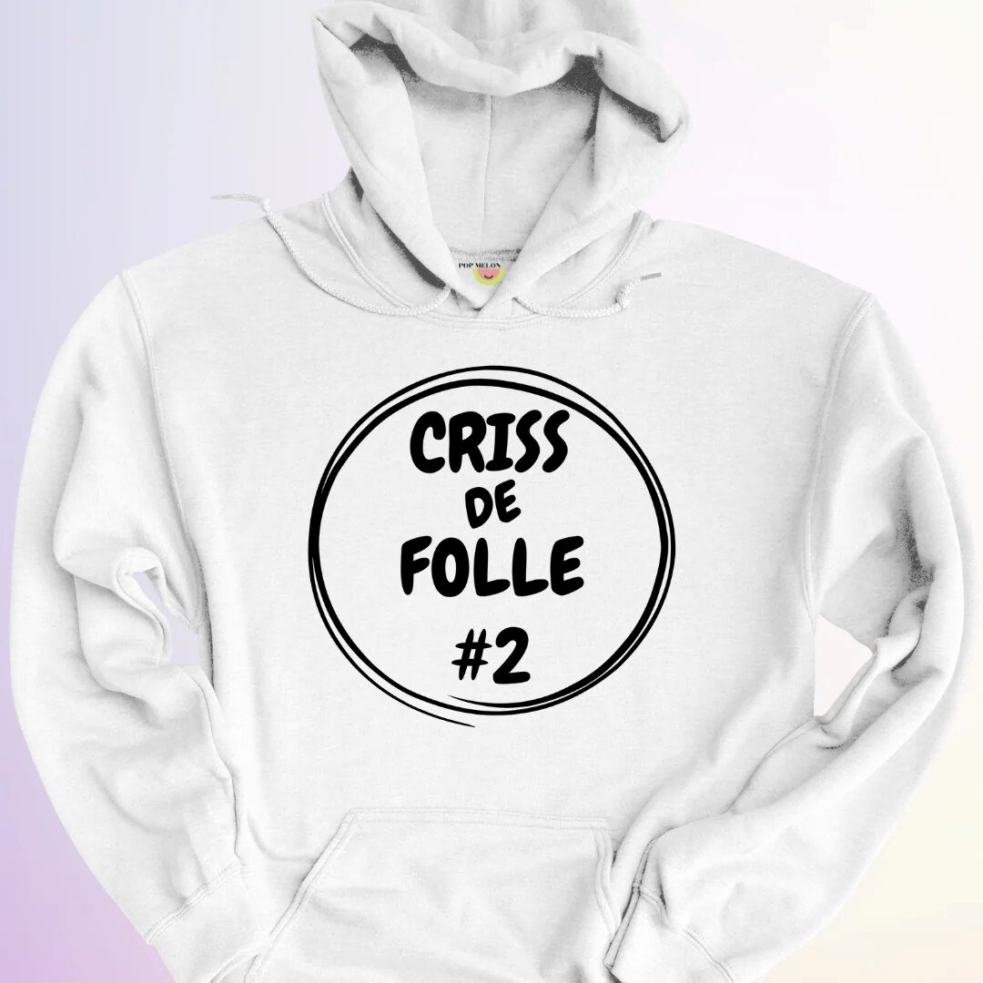 HOODIE / TRIO CRISS DE FOLLE