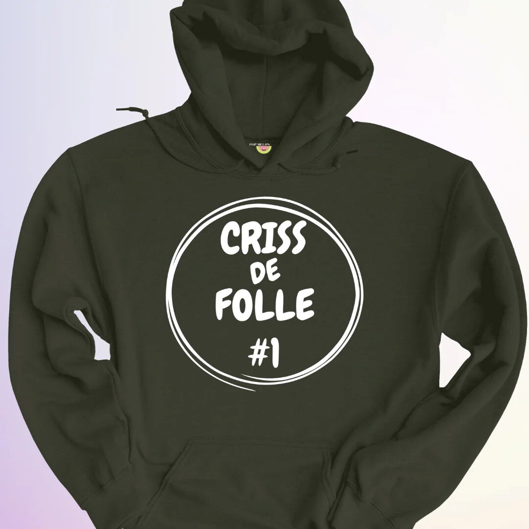 HOODIE / TRIO CRISS DE FOLLE 8 HOODIE / TRIO CRISS DE FOLLE